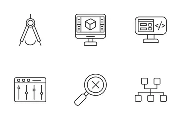 Design And Development Icon Pack
