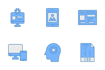 Design And Development Icon Pack