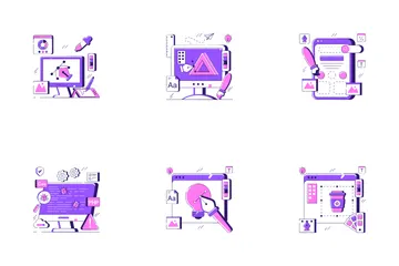 Design And Development Icon Pack