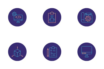 Design And Development Icon Pack