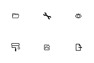Design And Editing Icon Pack