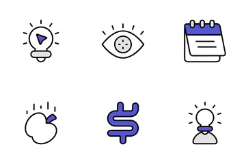 Design And Thinking Icon Pack