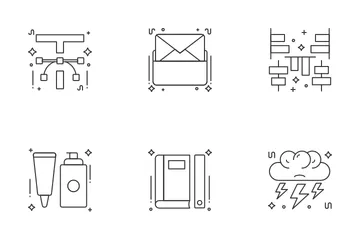 Arte e Design Pacote de Ícones