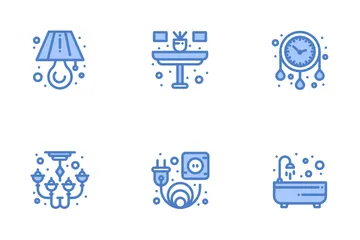 Design de interiores Icon Pack