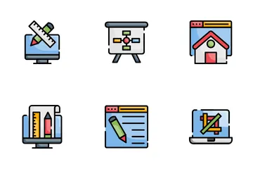 Design  Development Icon Pack