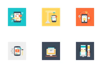 Design Development Services Icon Pack