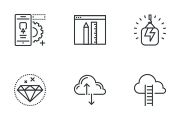 Design e desenvolvimento Pacote de Ícones