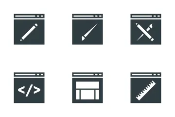 Design et développement Pack d'Icônes