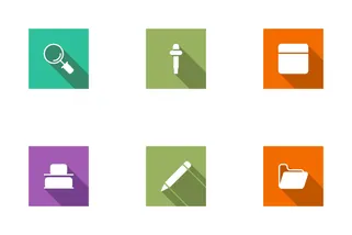 Design Flat Square Shadow