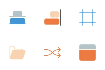 Design Glyphs Color Icon Pack