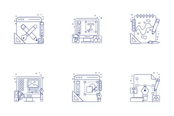 Design Gráfico Pacote de Ícones