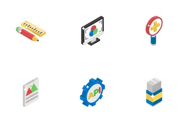 Design Gráfico e Fotografia Icon Pack