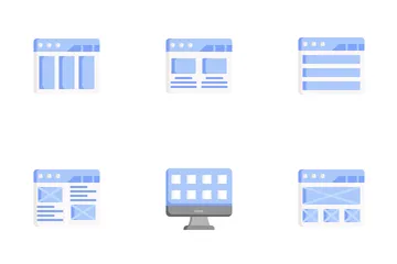 Design responsivo Pacote de Ícones