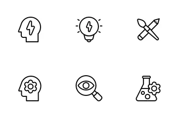 Design Thinking (Outline) Icon Pack
