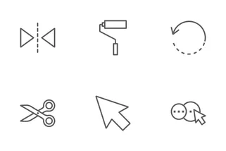 Design Tools Line Icons
