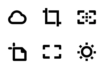 Design Tools & Photo Editing Icon Pack