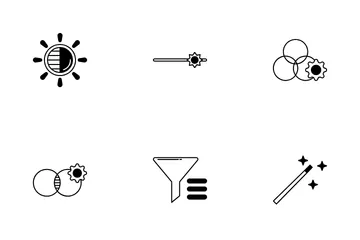 Designer gráfico Pacote de Ícones