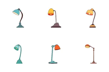 Desk Lamps Icon Pack