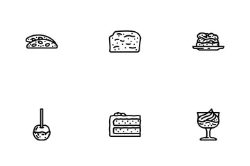 Dessert Cake Food Sweet Icon Pack