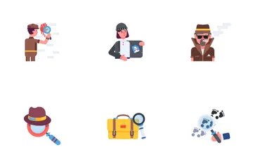 Detective Icon Pack