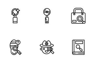 Detective Icon Pack