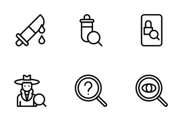 Detective Icon Pack