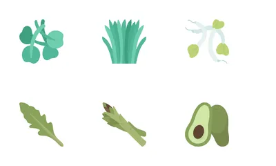 Detox Foods Icon Pack