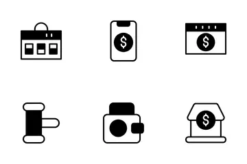 Deuda Paquete de Iconos