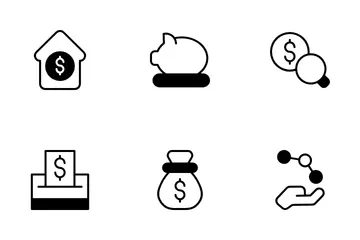 Deuda Paquete de Iconos