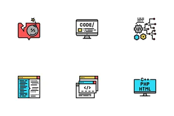 Dev Code Occupation Icon Pack