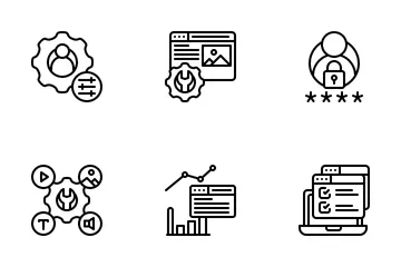 Development And Web Design Icon Pack