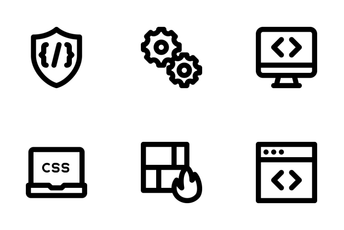 Development MD - Outline Icon Pack