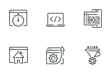 Développement web Pack d'Icônes