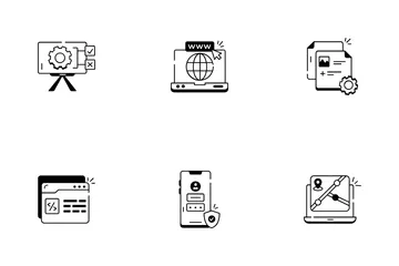 Développement web Pack d'Icônes