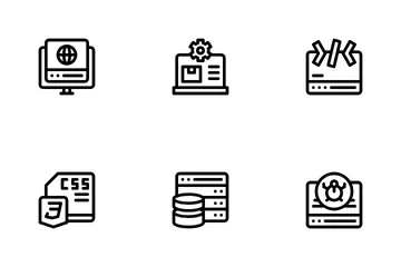 Développement web Pack d'Icônes