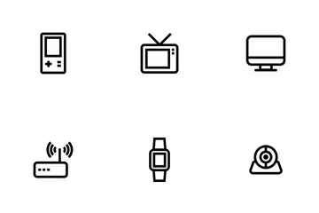 Device Outline Icon Pack