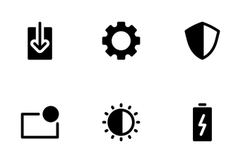Device Settings (Glyph) Icon Pack
