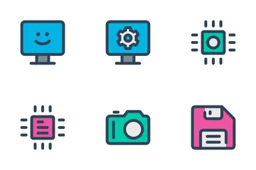 Devices And Hardware Vol-2 Icon Pack