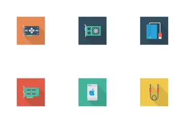 Devices Flat Square Shadow Vol 1 Icon Pack