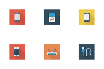 Devices Flat Square Shadow Vol 2 Icon Pack