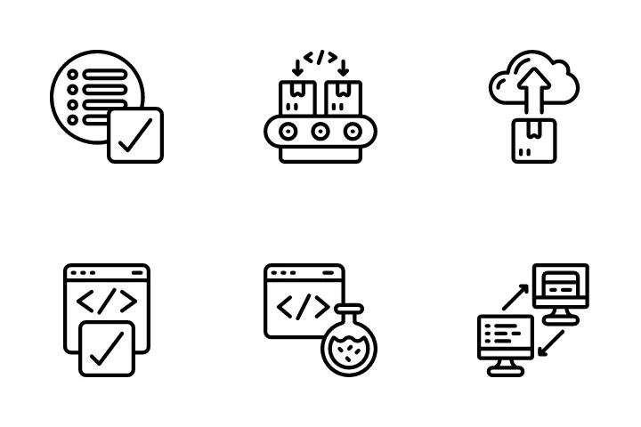 24 Devops Icon Packs - Free in SVG, PNG, ICO - IconScout
