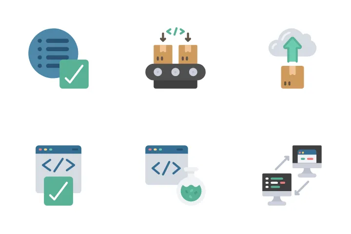 41 Devops Icon Packs, Logos, Symbols - Free Download in SVG, PNG, ICO ...