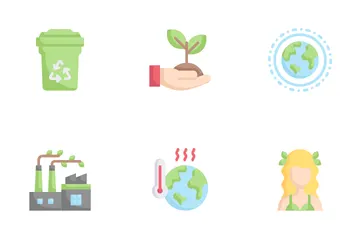 Dia da Mãe Terra Icon Pack