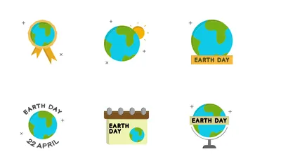 Dia da Terra Pacote de Ícones