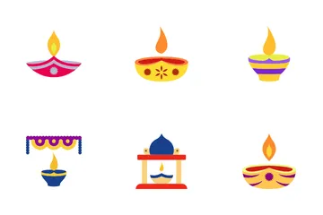 Diwali Paquete de Iconos