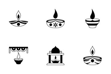 Diwali Paquete de Iconos