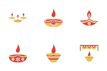 Diwali Paquete de Iconos