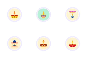 Diwali Paquete de Iconos