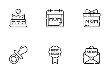 Día de la Madre Paquete de Iconos