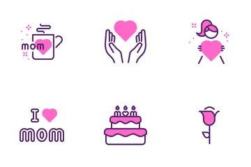 Día de la Madre Icon Pack